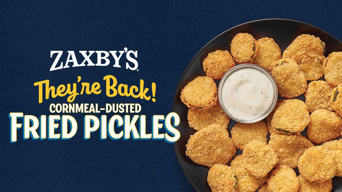 Zaxby's Brings Fried Pickles Back From the Dead Fast Food Review